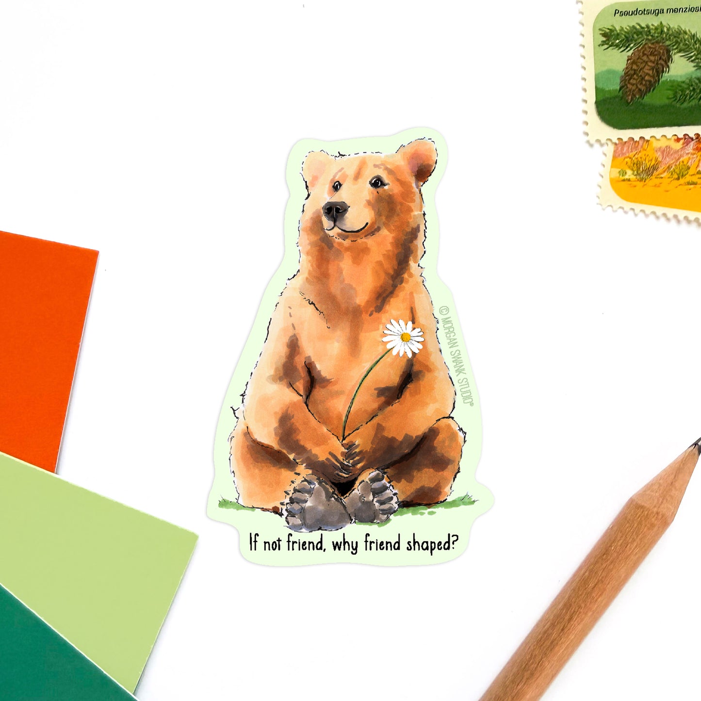 Bear Frend Sticker