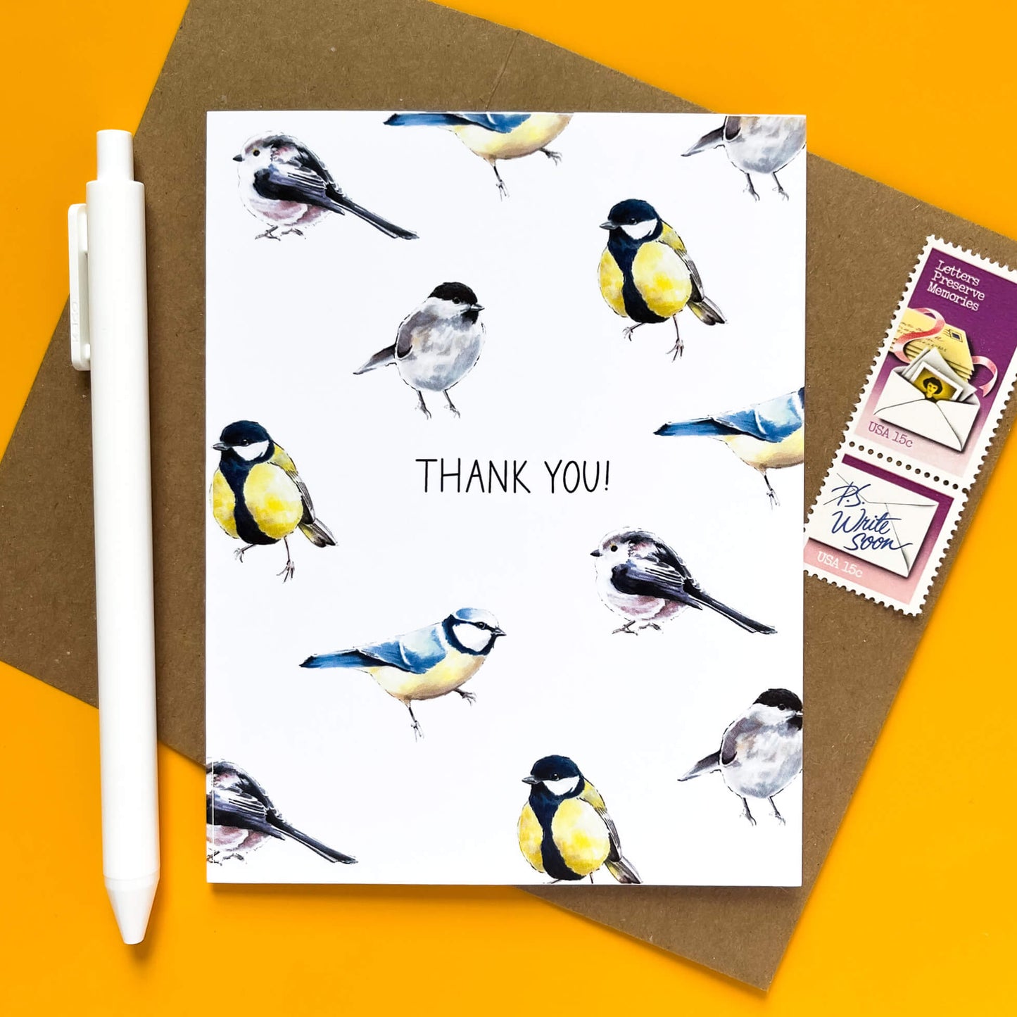 Thank You Birds Card - Case of 6