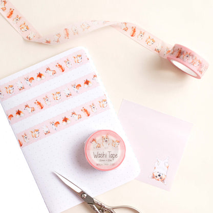 Corgi Washi Tape - Case of 4