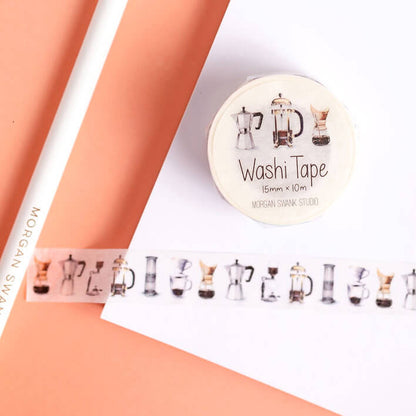 Coffee Washi Tape - Case of 4