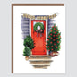 Red Door Holiday Card - Case of 6