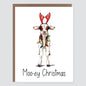 Mooey Christmas Card - Case of 6