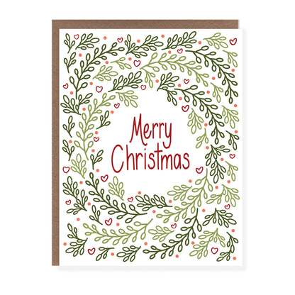 Christmas Greenery Card - Case of 6