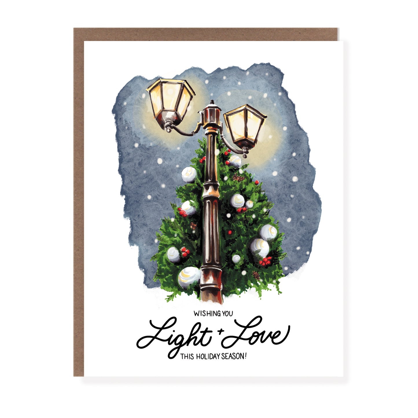 Light and Love Holidays Card - Case of 6