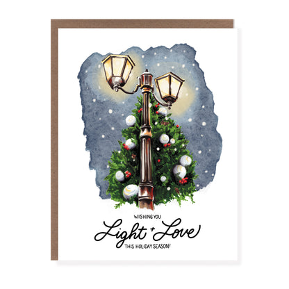 Light and Love Holidays Card - Case of 6