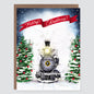 Christmas Train Card - Case of 6