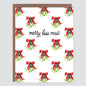 Merry Kiss-mas Mistletoe Christmas Card - Case of 6