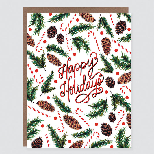 Holiday Scatter Print Card - Case of 6