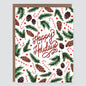 Scatter Print Holiday Card - Case of 6
