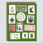 Postage Stamp Christmas Card