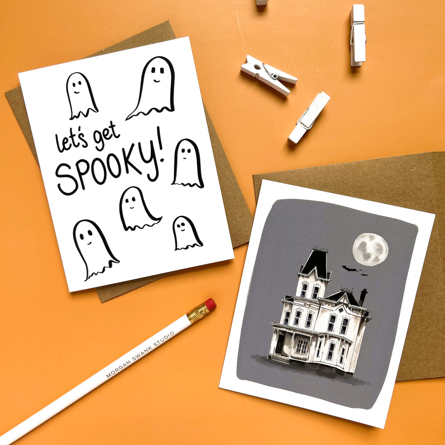 Let's Get Spooky Halloween Card - Case of 6