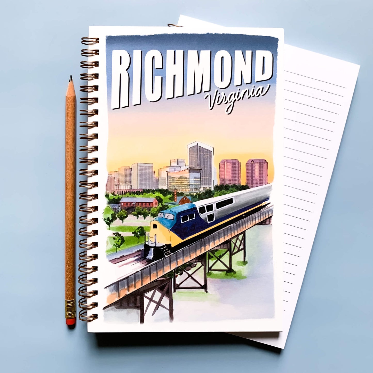 Richmond Virginia Notebook - Case of 4